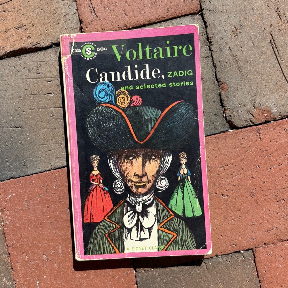 1961 Voltaire Candide Zadig and Selected Stories Racy French Literature Auteur
